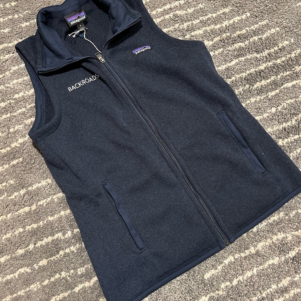 Patagonia Dark Blue Fleece vest